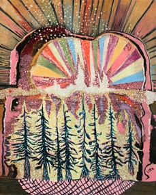 Jukebox, Oil on canvas, 150 x 120 cm, 2019