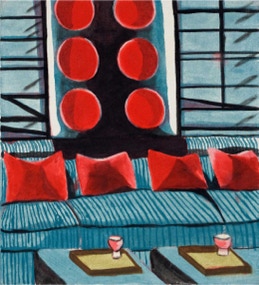 Teeraum, Oil on canvas, 55 x 50 cm, 2006