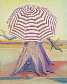 Umbrella, Oil on canvas, 50 x 40 cm, 2018